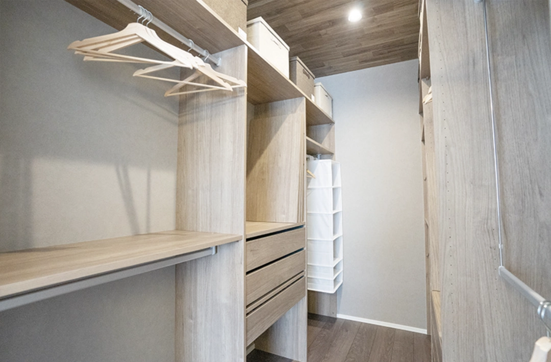 豊富な収納 豊富な収納